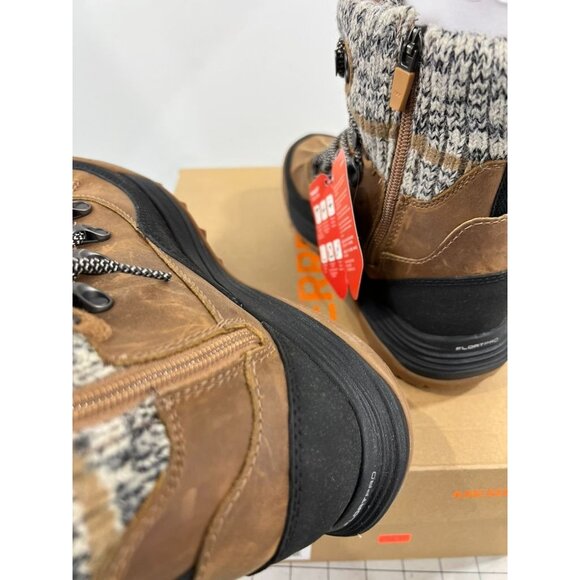 Merrell Siren 4 Thermo Mid Zip Leather Womens Sz. 6 Tobacco Winter Boots - Picture 5 of 13